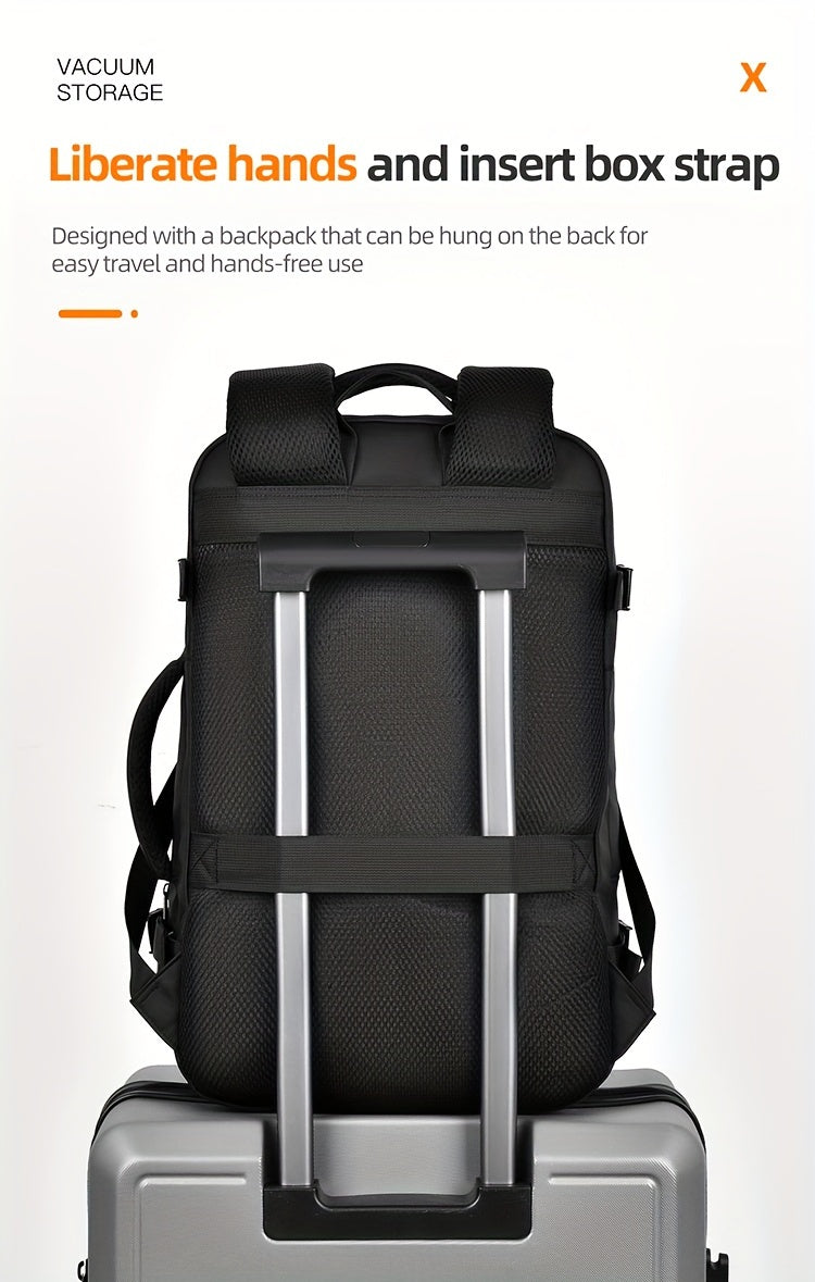 vacuum Stylish Backpack Is Perfect for Short Trips And Business Travel, airlines approved bag