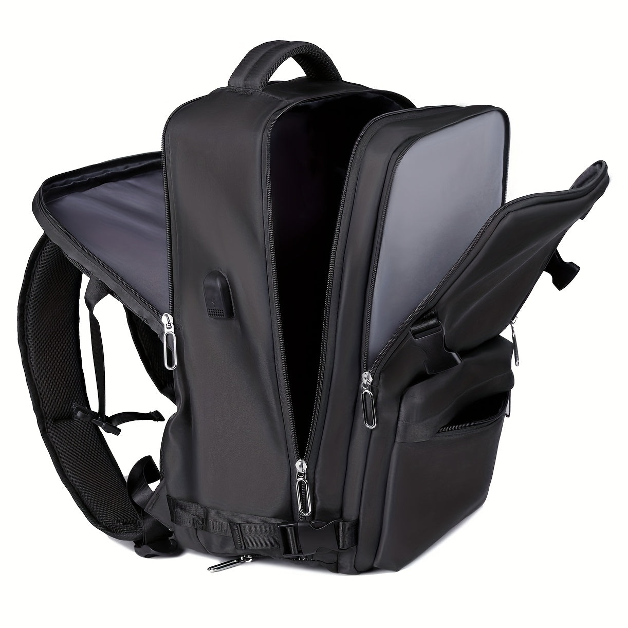 Large Capacity Lightweight Travel Backpack with Wet/Dry Compartments