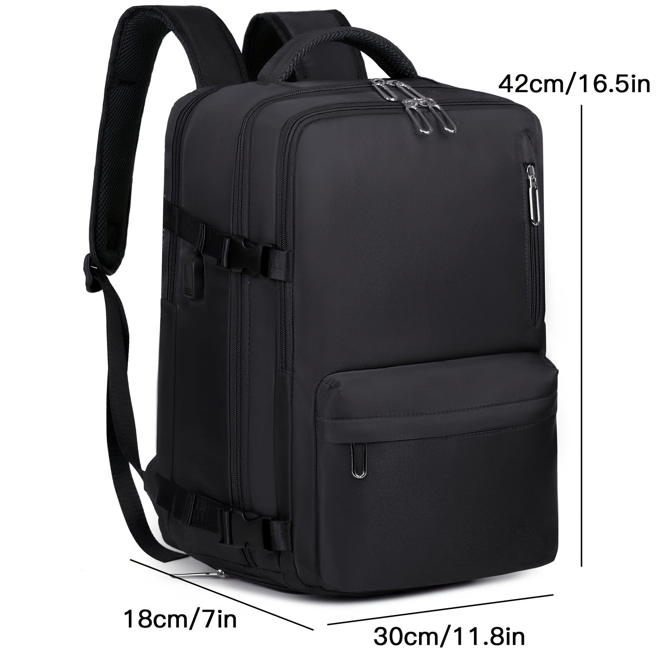 Large Capacity Lightweight Travel Backpack with Wet/Dry Compartments