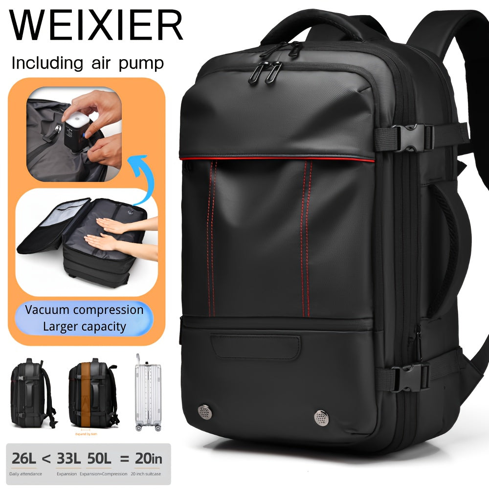 vacuum Stylish Backpack Is Perfect for Short Trips And Business Travel, airlines approved bag